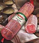 Pancetta Salamata Dry-cured pork belly rolled with salami, without