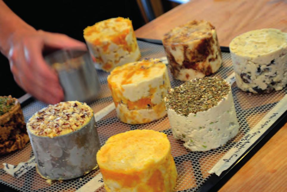 GOATS, CHEDDAR AND FLAVOURED TREE NUT CHEESES If you think that you cannot have cheese, think again.