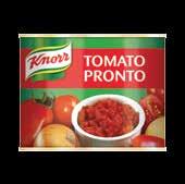 Weight: 6 x 2 litres Knorr Tomato Pronto
