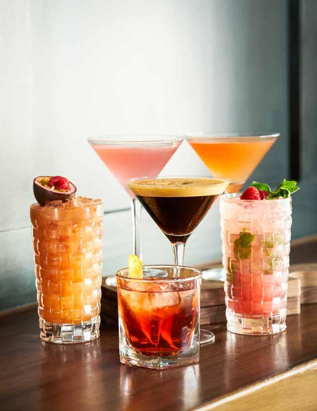 Santé! Start your celebrations with some of our easy drinking cocktails, wine or craft and draft beers - perfect paired with a selection of canapés for a relaxed event.