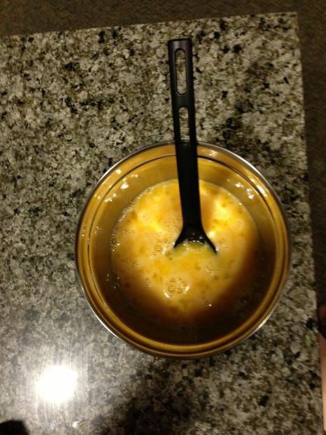 Chapter 2: Directions Cooking Steps 1. Preheat the oven to 375 degrees F. 2. Crack 6 eggs and place the yokes into a bowl.