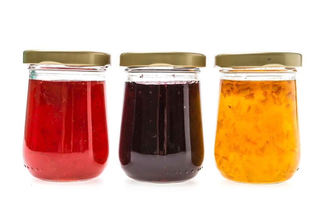 Jams/preserves - Jams/ preserves are viscous or semisolid foods, each of which is made from a mixture composed of one or a permitted combination of the fruit ingredients in 21 CFR 150.