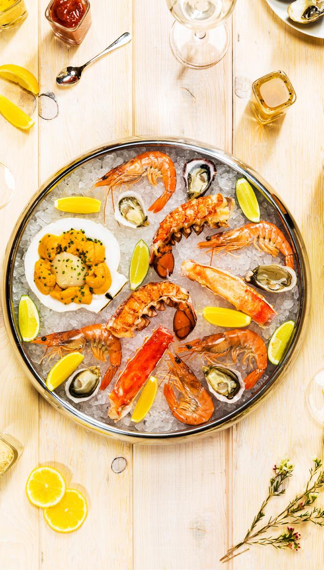 Offering the most prestine seafood selections, each dish is prepared using modern techniques and global influences with a focus on simple, elegant, and unforgettable
