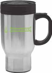 0 H x 3.0 W x 9.0 Wrap M16 Case 36 / 29 lbs. 16oz. Double Wall Stainless Mug - Threaded Top 8.