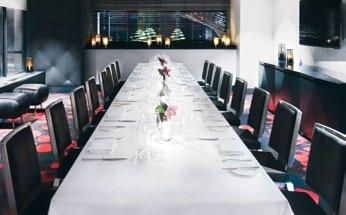 ELMORE B Similar to Elmore A, this private room accommodates up to 20 guests for a seated function.
