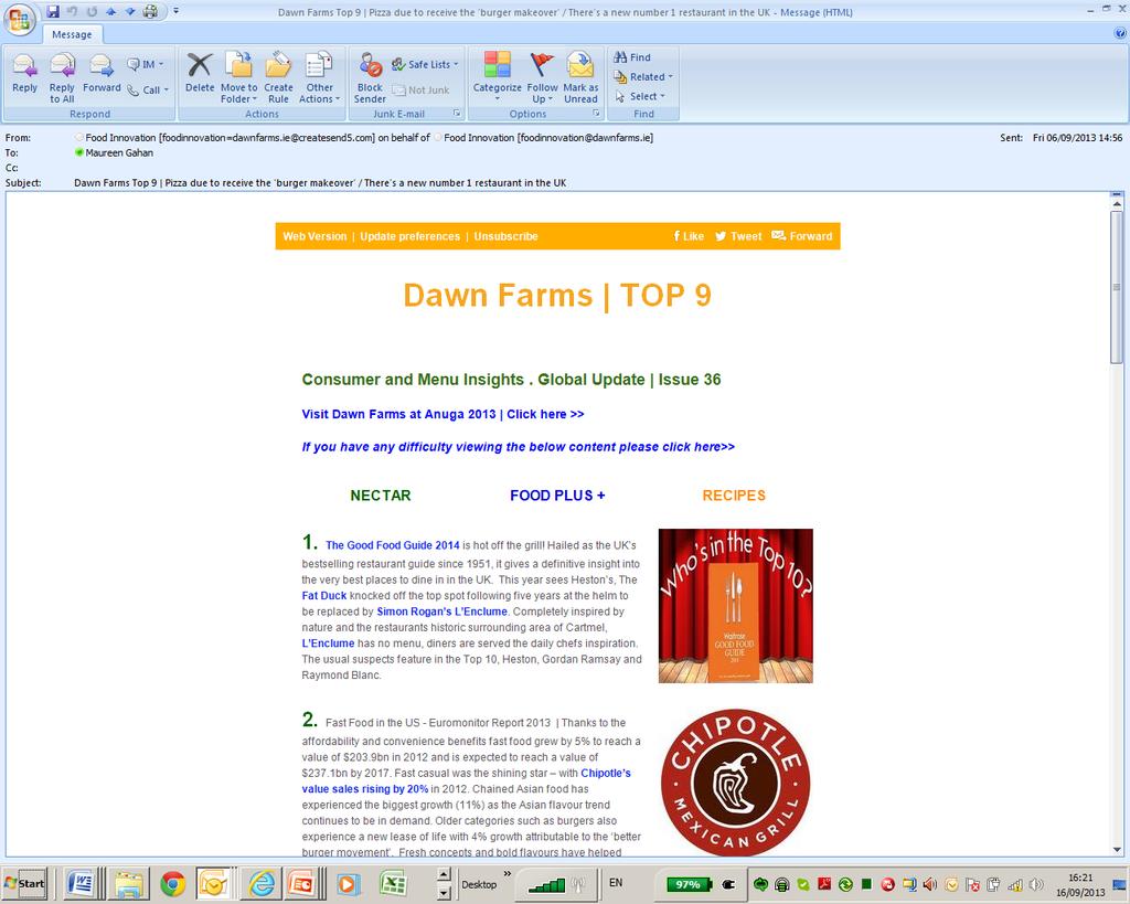 Dawn Farm s Weekly Top 9