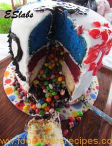 ES s PAINTBALL BIRTHDAY CAKE ES s PAINTBALL BIRTHDAY CAKE I used 3 different recipes, so I am listing all three recipes in this one post.