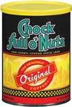SELECTED (EXCLUDES DECAF) CHOCK FULL O NUTS COFFEE 3 49 10 OZ.