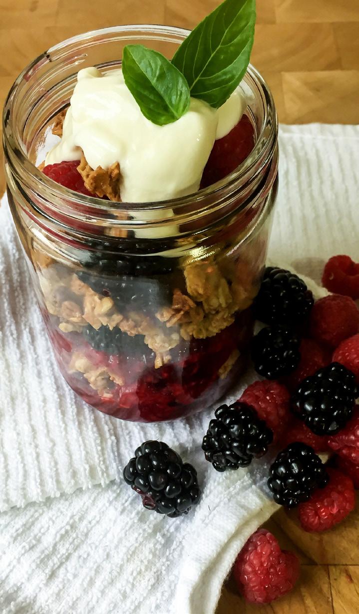 Berry Cobbler On-The-Go A light and comforting dessert, cobbler is always a favorite.
