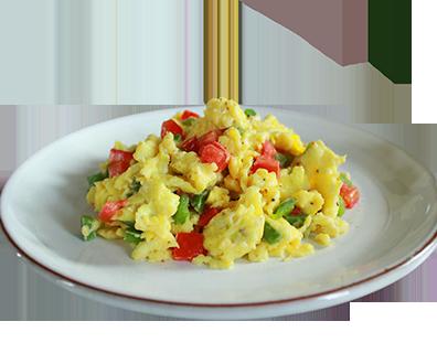 Cycle 1 Breakfast Recipes Servings: 1 2 Eggs 1/2 Green Pepper (chopped) 1/2 Tomato