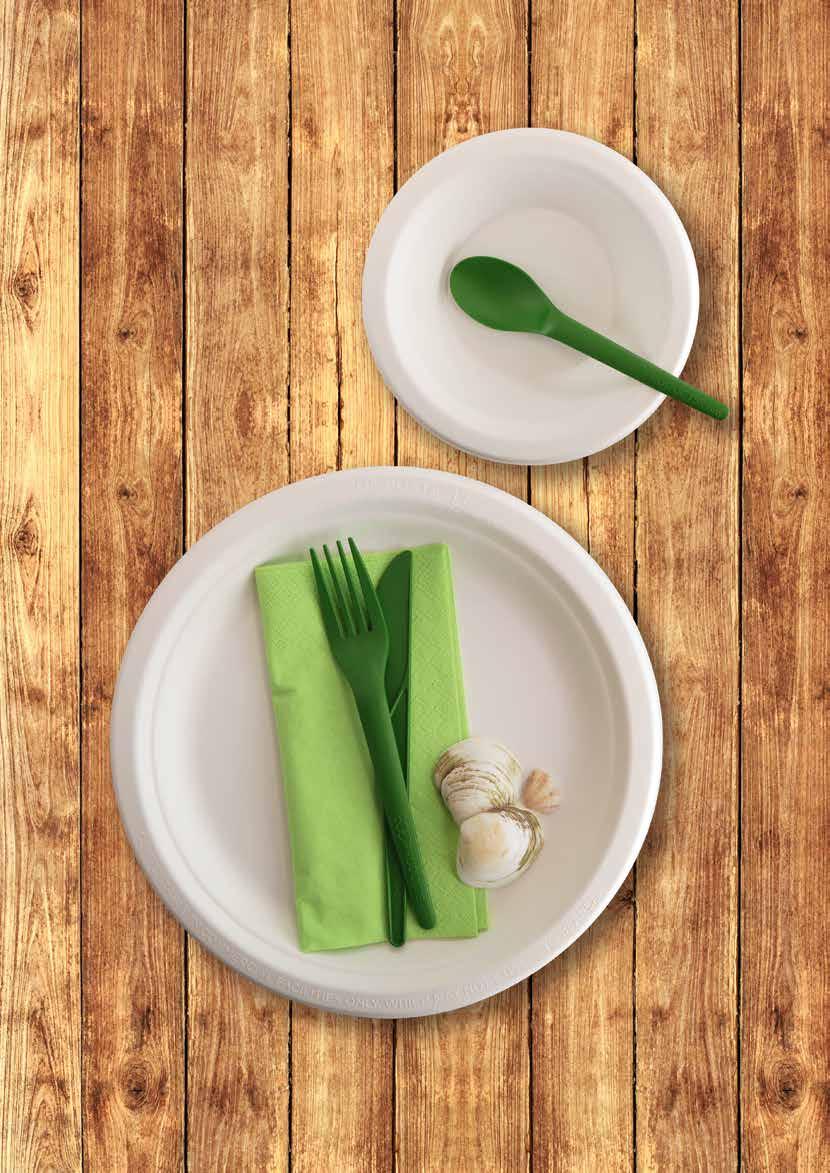 Plantware High-Heat Cutlery Kit Fully compostable cutlery in one handy kit.