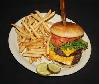 99 Try Our 1/2 lb. Bourbon Burger* A Smash Burger blended from beef and steak topped with Swiss cheese, onion straws, and our bourbon glaze, set on a toasted bun. 9.