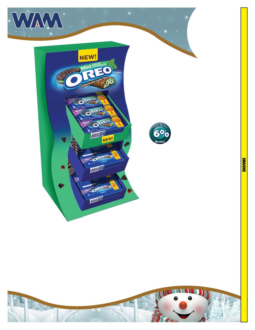 42.2% Item # Ct. Description Cost Delivery Date: 12/3/17 Milka/Oreo King Size 2.