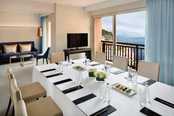 RIVIERA ROOM CAPACITY: 10 SEATED Our luxurious boardroom for up to 10