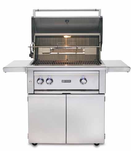 the LYNX L500 collection LYNX L500 PROFESSIONAL grill Model L500R & L500CART ProSear and