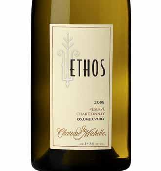 C l u b S e l e c t i o n s 2008 Ethos Chardonnay Columbia Valley My goal each year for Ethos Chardonnay is to create a wine blending old-world complexity and elegance with Washington s concentrated