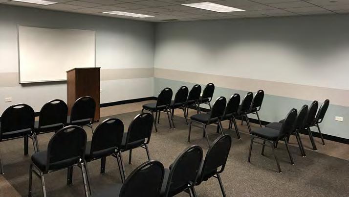 Includes: Setup of tables & chairs White board Podium available upon request Large Conference (Media) Room Resident: $70.00 hr.