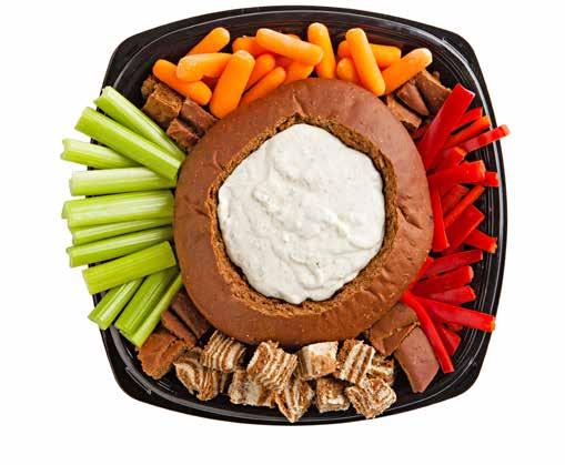 signature trays other fresh trays Dill Dip Appetizer Tray (serves 12-16)...30.