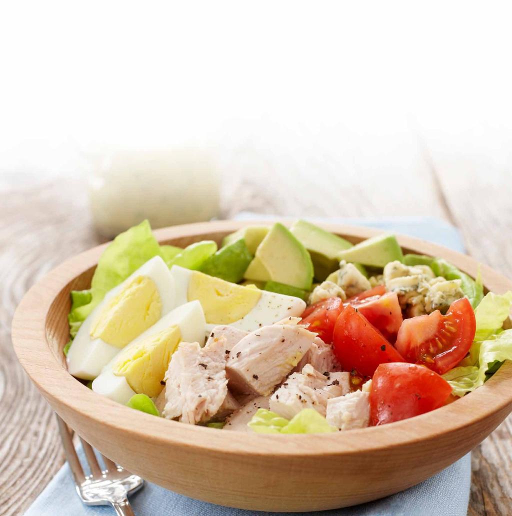 Turkey Cobb Salad This colourful, fresh and flavourful salad is a satisfying meal in one perfect for dining al fresco.