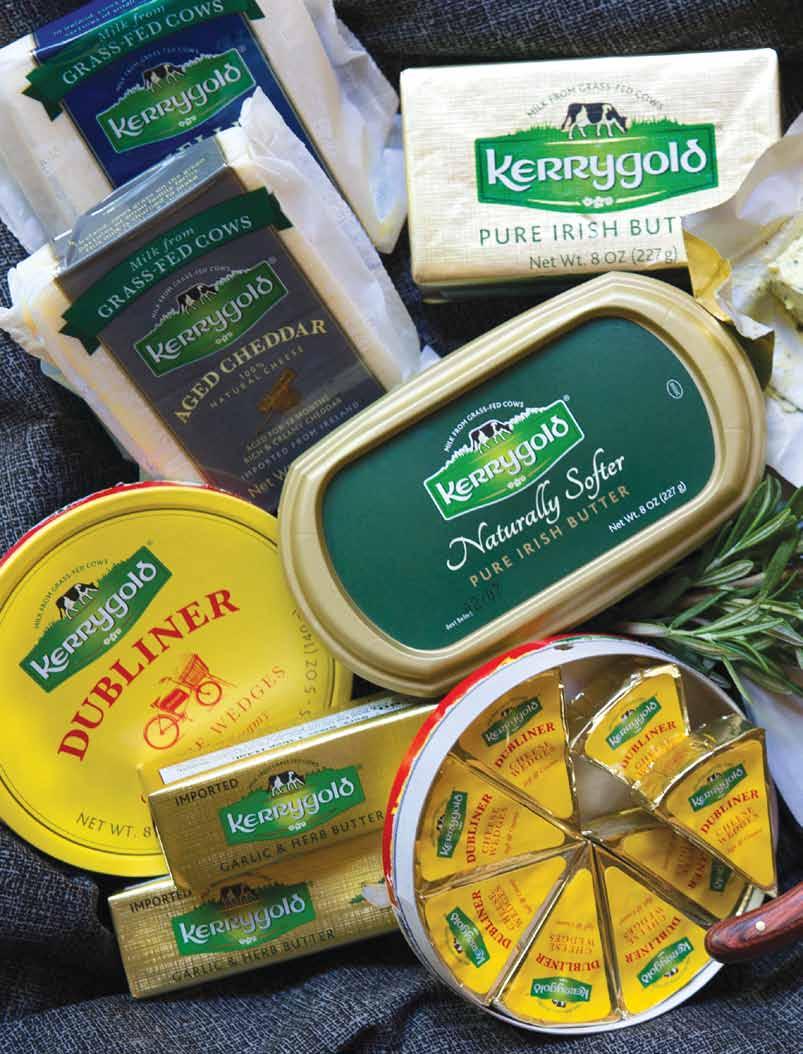 KERRYGOLD Cheese & butter Made with milk from grass-fed cows SKELLIG & AGED CHEDDAR 219152 Save 5.00/ 68620 226041 226043 226042 Save / 68626 206988 Save 4.