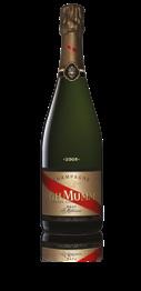 72 The Champagne House of G.H. Mumm was established in 1827 by three brothers Mumm. Since 1875, the red sash of the Legion of Honour has been the iconic emblem of the champagne.
