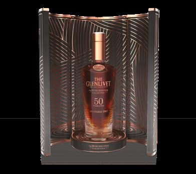 chocolate and orange zest long and intense, with notes of sultana raisins A superb single malt whisky from the luxurious The Glenlivet Single Cask Edition.