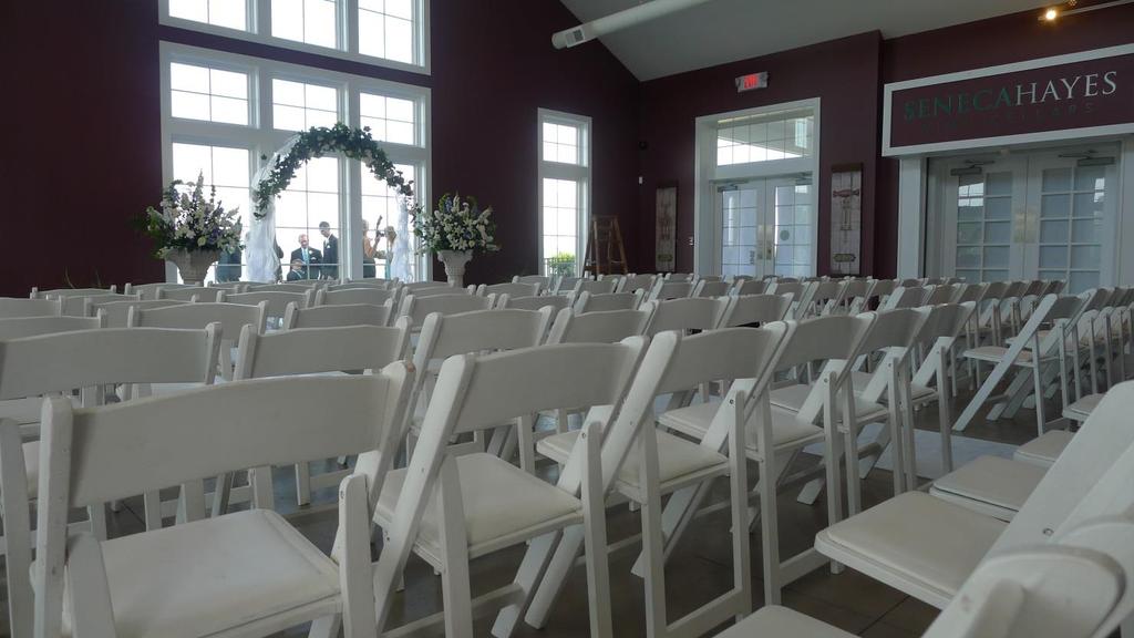 Ceremony On your special day you will have the option of having your ceremony with us here at Starkey s. Starkey s Lookout offers inside seating for a ceremony up to 100 and outside up to 200 plus.