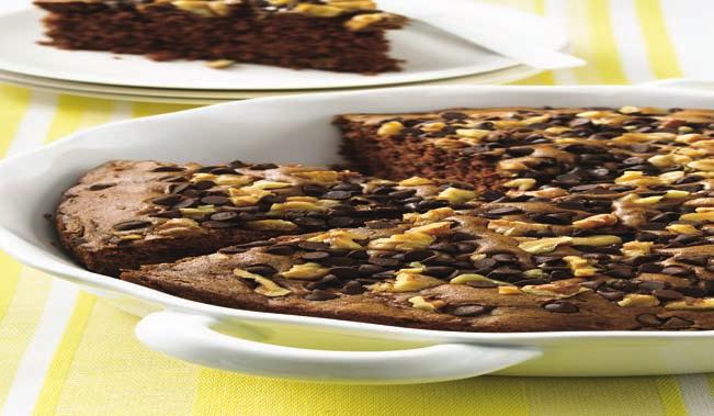 44 6 servings PreP Time: 15 Min STarT To FiniSh: 1 Hr 50 Min 45 Chocolate Zucchini Snack Cake Easy 1 3 4 cups Betty Crocker SuperMoist German chocolate cake mix (from 18.