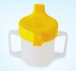 Non-spill (valve) cups encourage your baby to suck rather than sip and should be avoided. The sucking motion can indirectly lead to speech problems.