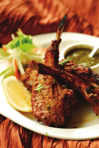 90 Mutton Kebab Succulent lamb mince spiced with fresh coriander and freshly ground spices, barbecued in tandoor.... (4pcs) $14.
