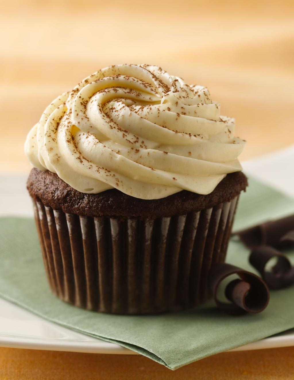 Chocolate Guinness Cupcakes In a tasty marriage of food and drink, beer and chocolate combine in a distinctive cupcake with cream cheese icing.