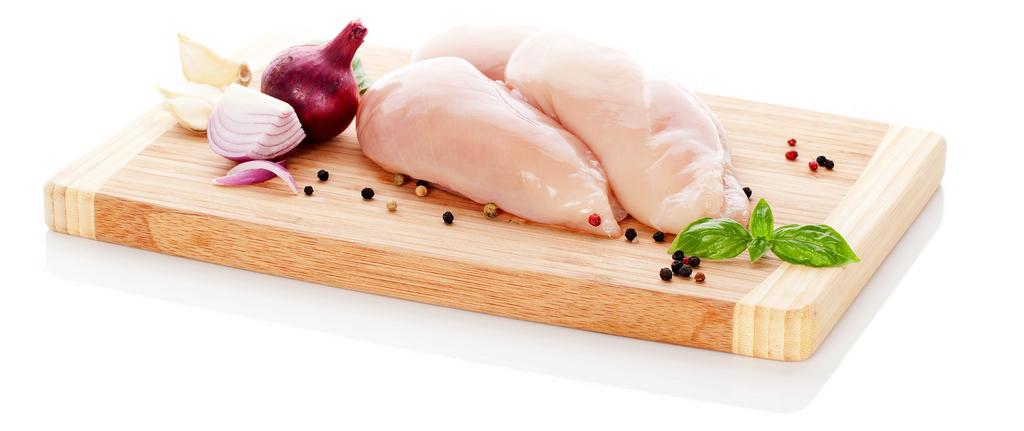 Fresh and frozen meat Our proposition includes whole chicken as well as fresh or frozen chicken elements.