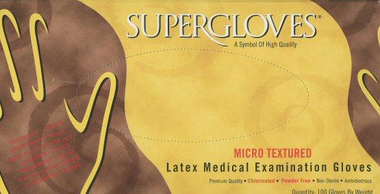Free Micro Textured Examination Gloves Micro Textured Colour Cream Sizes XS S M L XL 100