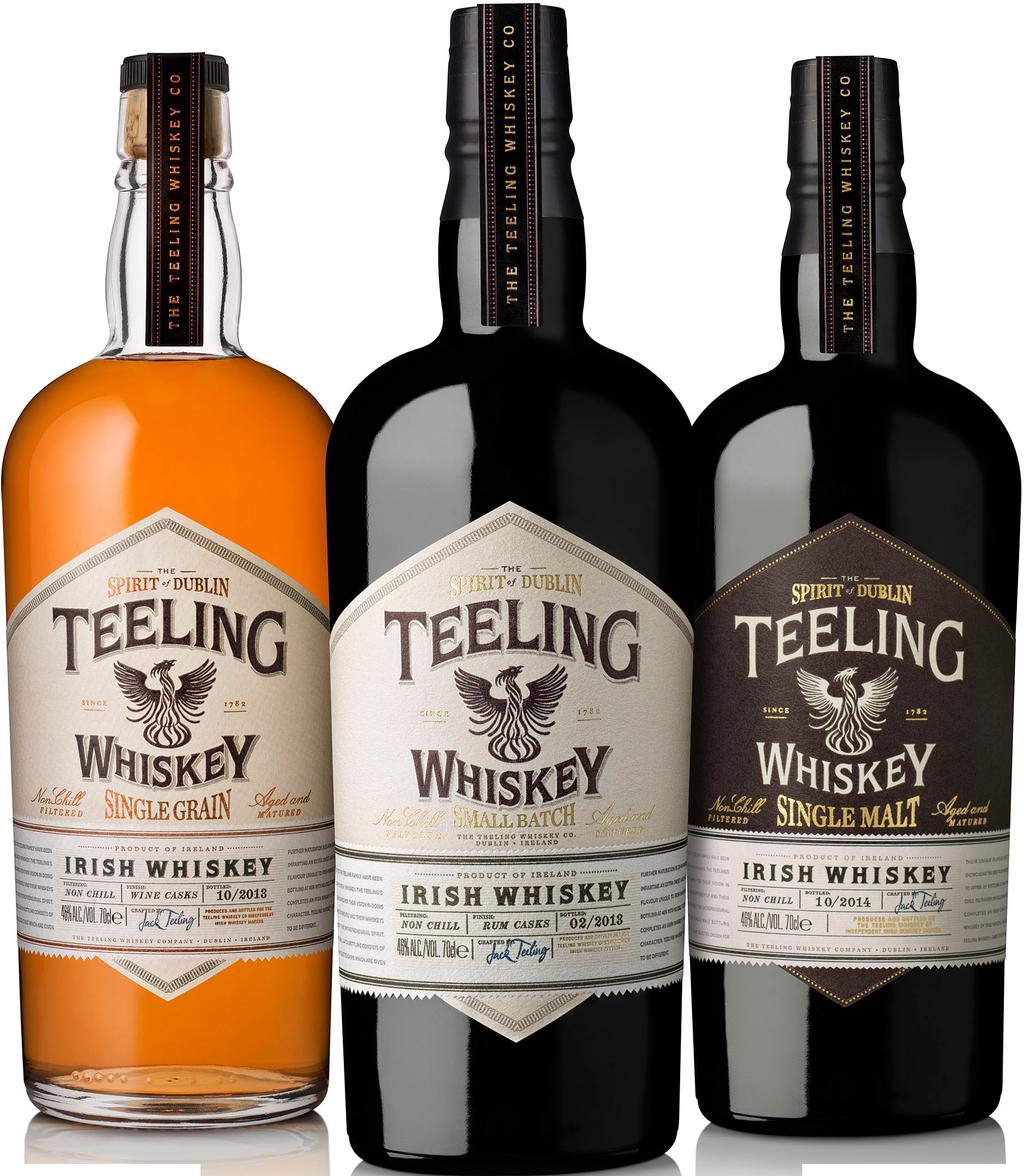 Premium Whiskey Tasting Boards Teelings Trinity Tasting Board Sample