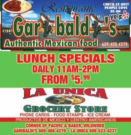 Stop in for lunch, they offer a selection of sandwiches, plus homemade soups and salads, as Alfaro's Cafe Grill, 4102 New Jersey Ave, Wildwood 18 Years Experience of serving the best gourmet pizzas