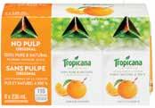 TROPICANA 4/6-236 ml 3 25 63287-6 pk. Orange Juice Tetra Case Price - 12.