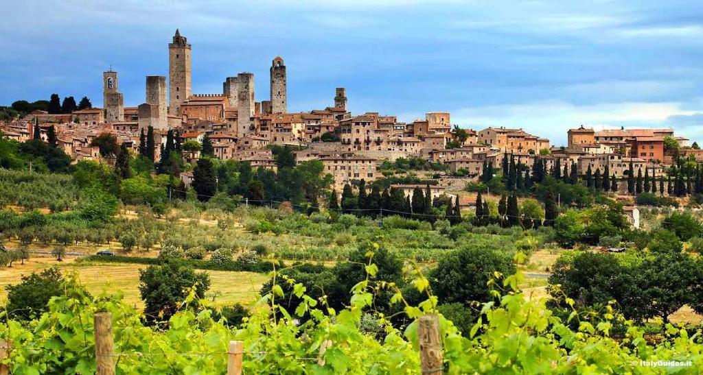Day 6 Chianti Classico Wake up in Siena and transfer with your private chauffeured Mercedes to the UNESCO World Heritage, San Gimignano, the Town of Towers.