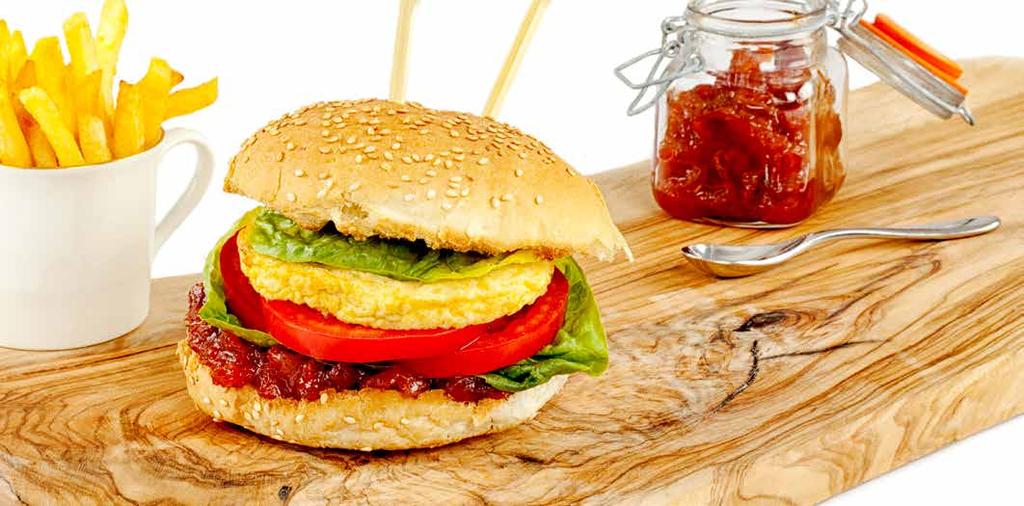abcd-karea. Omelette Burger An innovative solution and the best omelette to create a veggie burger, an economic solution to put some fun in your menu.