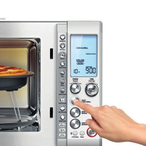 The easy to use microwave