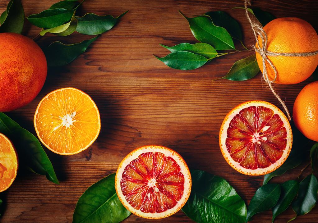 2019 FLAVOR INSIGHT REPORT Known for its crimson red flesh, the blood orange originated as one of Sicily s most treasured crops and is now grown around the world.
