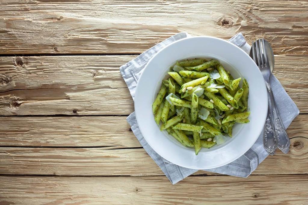 Creamy & Healthy Avocado Pasta Serves: 2 Let s talk delicious - pesto pasta with nature s super food avocados, which are not only are packed with vitamins, minerals and great fats, but have been