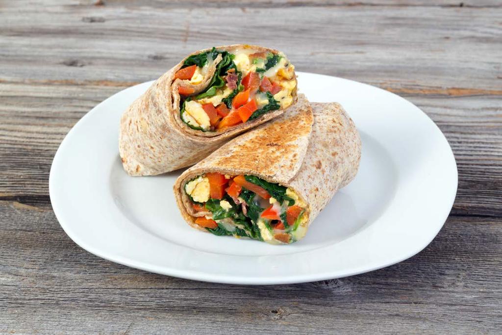 Bundle Breakfast Burrito Serves: 1 Breakfast been lacking lately? Getting mid-morning snack cravings? Kick up your breakfast with this tasty burrito.