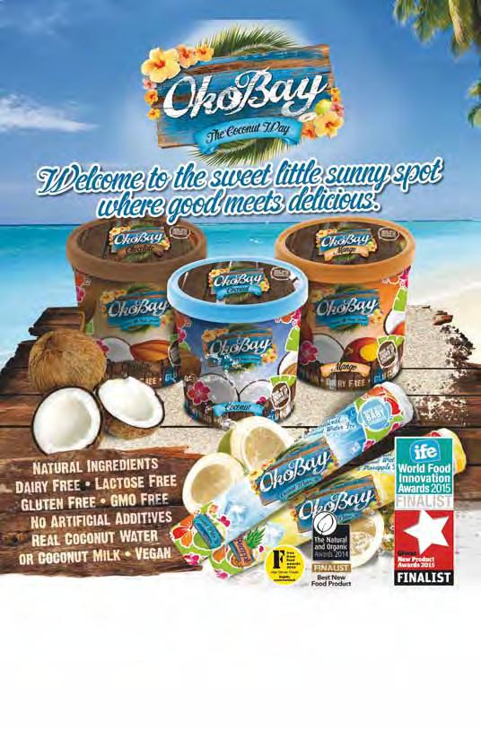 IMPULSE & TAKEHOME ICE CREAM 56366 Coconut Ice Lolly 24 x 105ml 47618 Pineapple Coconut Lolly 24 x 105ml Price 21.45*, RSP 1.