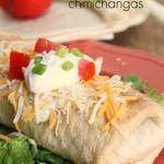 DAY 1 SMALLER FAMILY- BAKED BEEF & BEAN CHIMICHANGAS M A I N D I S H Serves: 3-4 Prep Time: 15 Minutes Cook Time: 30 Minutes 1/2 pound lean ground beef 1/4 cup chopped yellow onion 1/2 (16 ounce) can