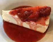 Favorite Desserts CHEESECAKE A rich expression of what all cheesecakes strive
