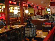 restaurant format may occasionally differ depending on the size and layout