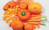 Varios color pigments present in vegetables & frits are: Flavones : This pigment is present in white or cream colored vegetables e.g onions, califlower, potato etc.