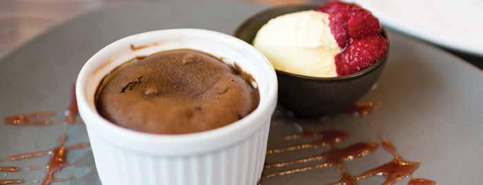 Double Chocolate Molten Puddings Lemon Cheesecake DESSERT 15 MINUTES 8 SERVINGS DESSERT 25 MINUTES 6 SERVINGS 200g butter, room temperature ² ³ cup brown sugar 1 tsp vanilla extract 200g good quality