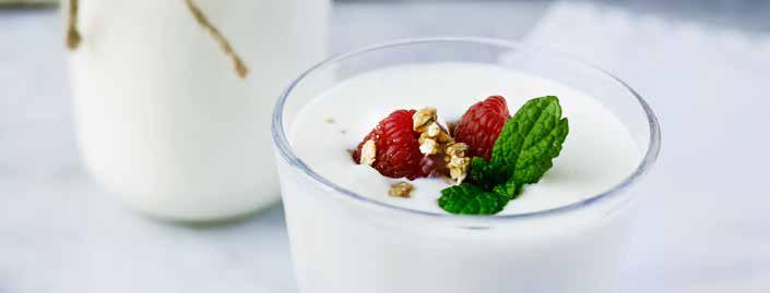 Natural Yogurt/Greek Yogurt Porridge BREAKFAST 8-12 HOURS BREAKFAST 8 MINUTES 2 SERVINGS 1 litre of whole or semi skimmed milk at room temperature. 250g natural yogurt at room temperature.