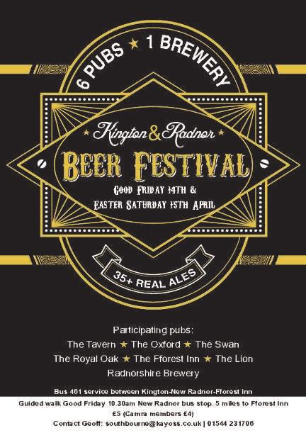 planned is a full programme of music with live bands, and food supplied by the Ross Rowing Club in beerhall marquee. Full details, maps and updates are f ound on th e web si t e www.rossbeerfest.